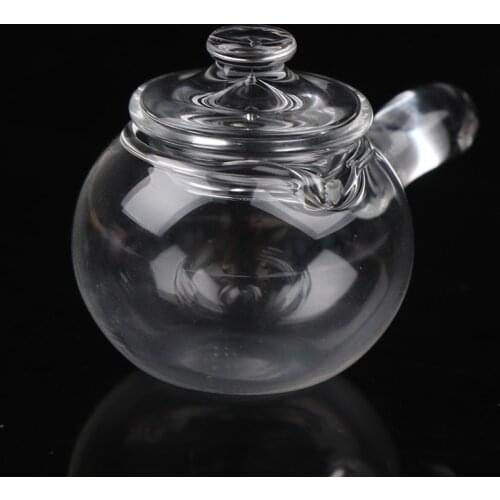 1Pcs 1:12 Scale Dollhouse Miniature Glass Milk Pot Doll House DIY Decoration Charm Food Toy