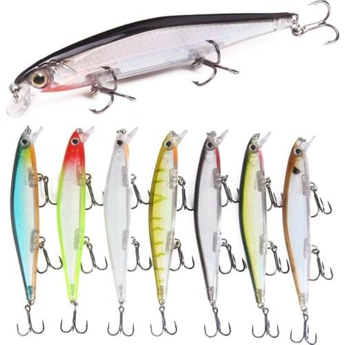 1 Pcs Minnow Fishing Lure 12.9g 11cm Sinking Wobblers Pesca Artificial Hard Bait 3 Hook Crankbait Bass Carp Lures Fishing Tackle