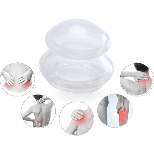 1PC Silicone Massage Cups Anticellulite Cups Set Vacuum Cup Set Massageador Facial Massage Cups Facial Suction Cups Dropshipping