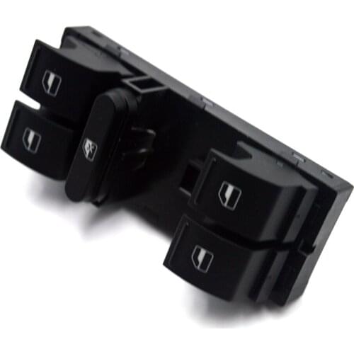 1K4959857A New For VW Seat Golf 5 Golf 6 Jetta MK5 Mk6 Tiguan Touran Passat B6 B7 Electric Power Master Window Switch Button