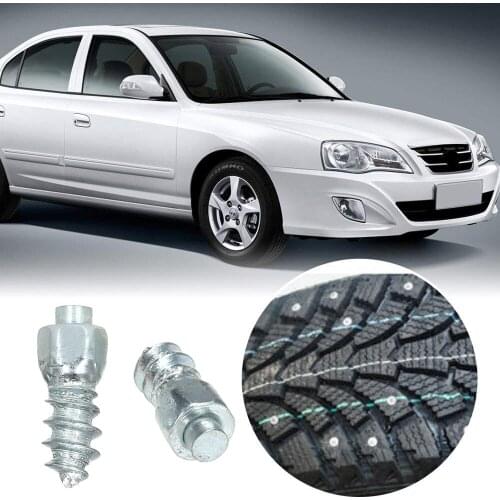 500Pcs Car Tires Studs Screw Snow Tire Studs Spikes Wheel Tyres 2018 Snow Chains Studs for Car Motorcycle Tires Winter Universal