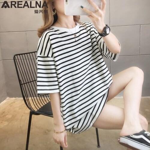Женские свободные футболки AREALNA China At AliExpress