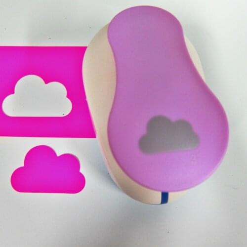 New Cloud Hole Punch 6.5cm Scrapbook Paper Cutter Perfurador Craft Punches For Scrapbooking Puncher Machine Cutting DIY Tools