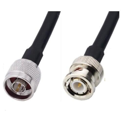 RG58 Cable N Male to BNC Male Connector WiFi Antenna Extension Pigtail jumper cable