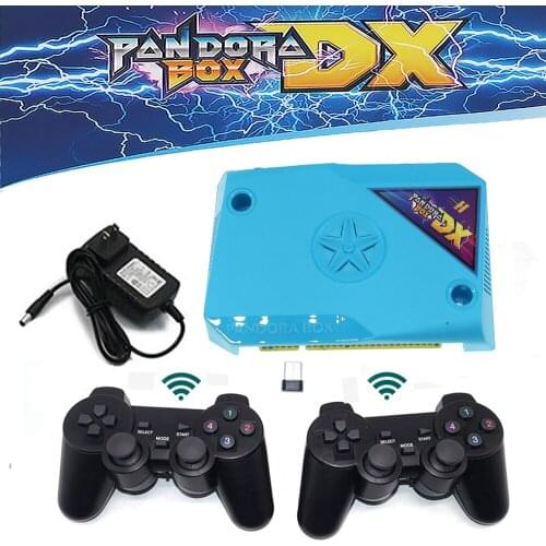 Arcade DIY Kit Original 3D Pandora DX 3000 In 1 Game Board Jamma /Family TV Motherboard With USB Wireless Gamepad Power Adapter