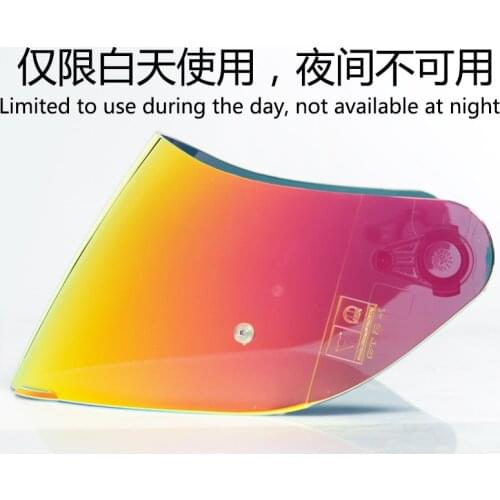 Motorcycle Full Face Helmet Goggles Lens Visor with Lock for AGV K1 K3SV K5