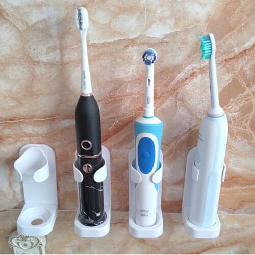Bathroom Accessories Suction Cup Tooth Brush Holder Rack Storage Hooks Toothbrush Holders Electric Toothbrush Wall Mount Rack