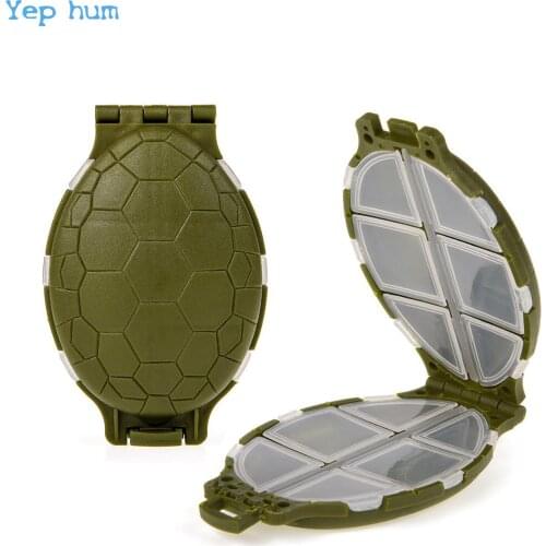 2021 New 2pcs/lot Mini 12 Compartments Storage Fishing Tackle Popper Spoon Minnow Hook Bait Gadget Pesca Accessories Tackle Box