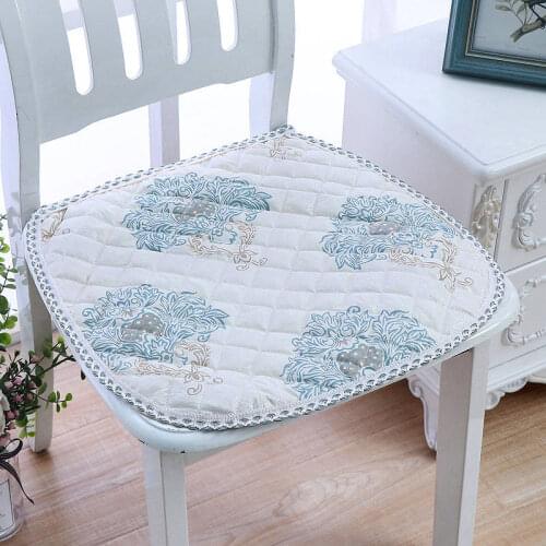 New Anti-slip Chair Cushion For Home Decor Modern Style Buttocks Pad 2 Sizes Office Dining Chair Seat Cushions Floral Sofa Pads