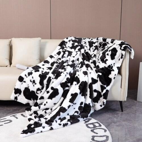 Blankets for Beds Double Thicken Blanket Cream Color Sofa Cover Winter Warm Cover Blanket Best Selling 2021