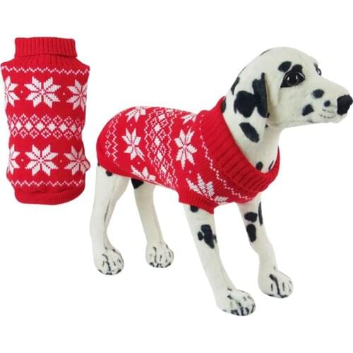 Wholesale Custom Dog Sweater Eco-Friendly Knitted Dog Christmas Jumper