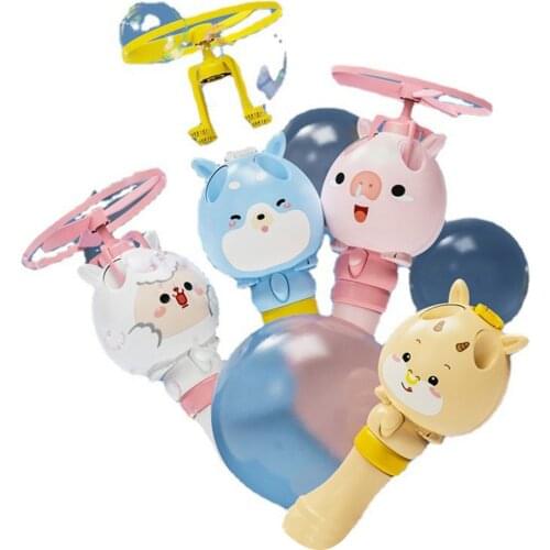 Hot Bubble Machine Flying Bamboo Dragonfly Bubble Maker No Battery Needed Bubble Blower Waterproof for Boys Children Gift Toys