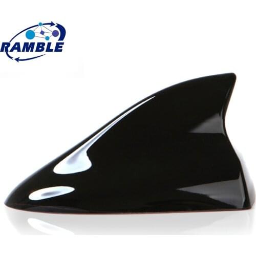 Ramble Shark Fin Antenna Covers For Nissan Kicks 2016 2017 2018 2019 2020 Shark Fin Antenna Car Radio Aerial FM AM Accessories