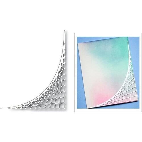 Grid Corner Frame 2020 New Metal Cutting Dies for DIY Scrapbooking Paper and Card Making Decoration Embossing Craft No Stamps