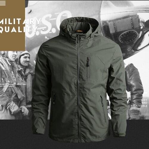 SHUJIN Hooded Jackets For Men