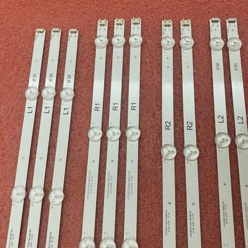 10pcs/set LED bar for LG 47 V14 DR R1 L1 R2 L2 47LA6300 47PFH6309 47PFK6309 LC470DUN PG P1 6916L-1566A 1568A 1567A 1569A