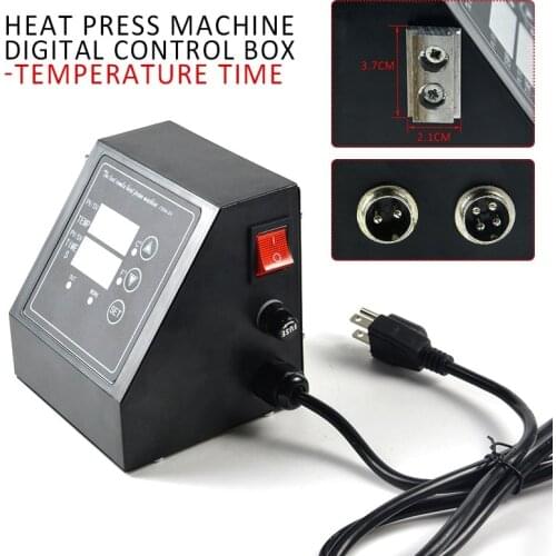110V/220v Heat Press Machine Digital Control Box-Temperature Tool Embossers US/UK/EU/AU Plug Sublimation Products Cricut