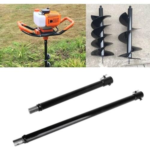 30/50cm Extension Auger Bit Extended Length Drill Bits For Hole Digger Earth Augers Plant Garden Tool