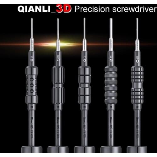 High-Precision 3D Screwdriver Aluminum Handle Philips Pentalibe Screw Driver Prevent Skidding For iPhone Mobile Repair Tool