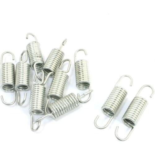 X Autohaux 10 Pcs Brake And Clutch Pedal Return Coil Springs For Motorcycle