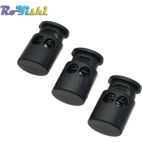 Cord Lock Stopper Cylinder Barrel Plastic Toggle Clip For Garment Accessories