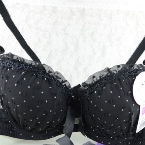 Women Push Up Bra Bowknot Lace Bras Lingerie Underwear Underwired Brassiere 32 34 36 Cup B