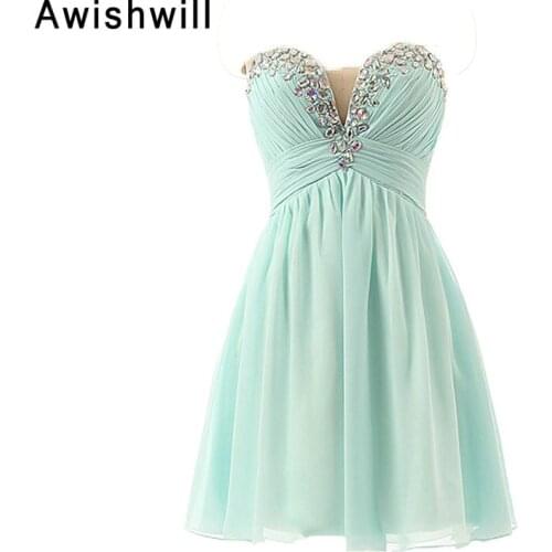 Женские коктейльные шифоновые платья Awishwill China At AliExpress