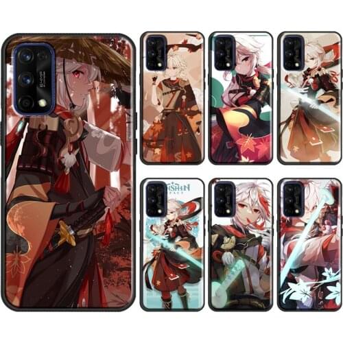 Genshin Impact Kaedehara Kazuha Phone Case For Realme C3 C11 C15 C21 6 7 8 Q3 Pro Funda For OnePlus 9R 8T Nord 7 8 9 Pro