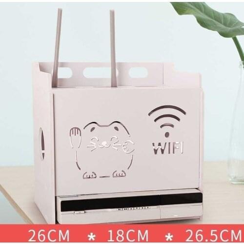 Etagere Bureau Cofre Aufbewahrungsboxen Remote Control Holder Wooden Rangement Organizer Caja Almacenamiento Storage Box