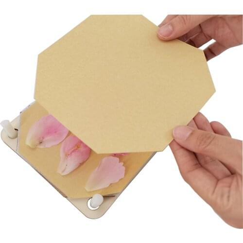 DIY handmade Toys 1set Plant Specimen Tool Kit Flower Press Flower Press Kit Plant Press Plant Leaf Press Set For DIY Gift Card