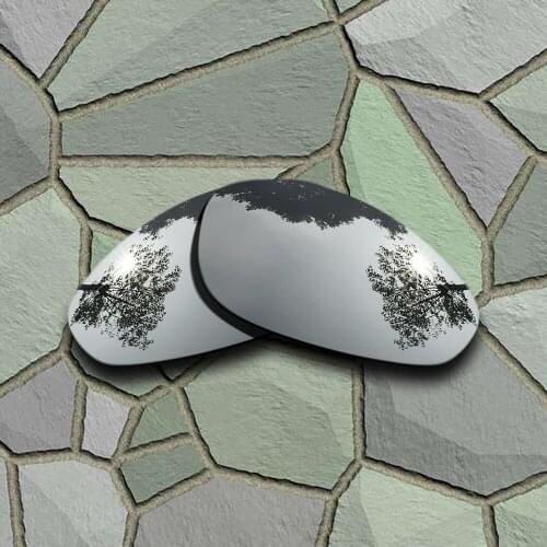 Chrome Sunglasses Polarized Replacement Lenses for Oakley Straight Jacket 1999