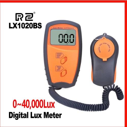 Lux meter Wide measuring range and high accuracy Test Spectra Auto Range Precision Digital Luxmeter Illuminometer RZ LX1020BS