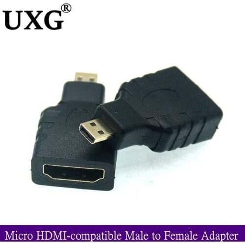 Micro HDMI-compatible Male To Female Adapter Type D To A HD Connector Converter Adapter For Xbox 360 For PS3 HDTV