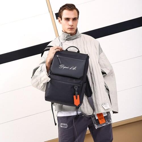 BOPAI LIFE 2020 New Brand Multifunctional Backpack Male Anti-Theft Fashion Designer Outdoor Travel College Bag For Men