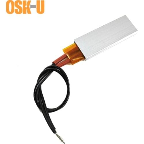 2PCS 24V 60x21x5mm PTC Heating Element 70/110/200C Heater Element Constant Temperature PTC Electric Heater Plate for Incubator