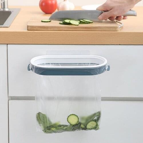 Rubbish Hanging Kitchen Cupboard Racks Bracket Trash Garbage Waste Bag Holder Kitchen Hanger