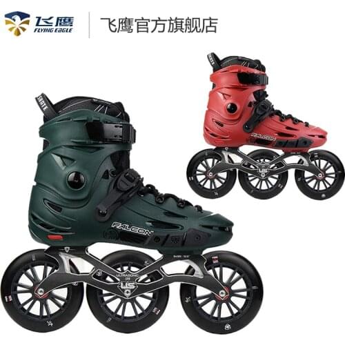 Flying Eagle F110 F110H Speed Inline Skates 3*110mm Wheels Professional Adult Roller Skating Shoe Free Skating Patine marathon