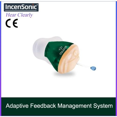 Hearing Aids Audifonos ITC Digital Mini in Ear Portable Y21 Sound Amplifier Invisible Hearing Aid for Elderly