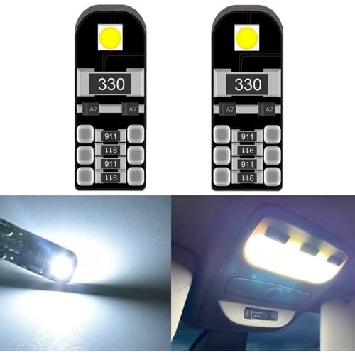 2x T10 Led No Error Canbus Interior W5W Car Lights for Volkswagen Passat B7 CC B6 Touareg Touran Polo Bora Tiguan Caddy Beetle
