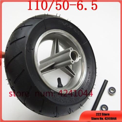 Rear Wheels 110/50-6.5 inch Pocket Bike Tyres Mini Racing bike tubeless vacuum tire for 47cc/49cc 2 stroke small motorcyle