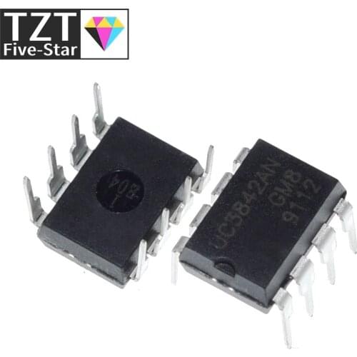 10PCS UC3842AN DIP8 UC3842 UC3842BN DIP 3842AN DIP-8 UC3842A UC3842B UC3842 new and original IC