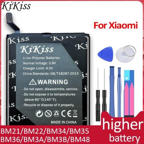 BM3B BM3A BM22 BM35 BM36 BM34 BM21 BM48 Battery For Xiaomi Mi 5 M5 mi5 5s Mix2 Mi5 Mi4C Mi5S Note 3 2 pro 4GB 3GB Phone Bateria