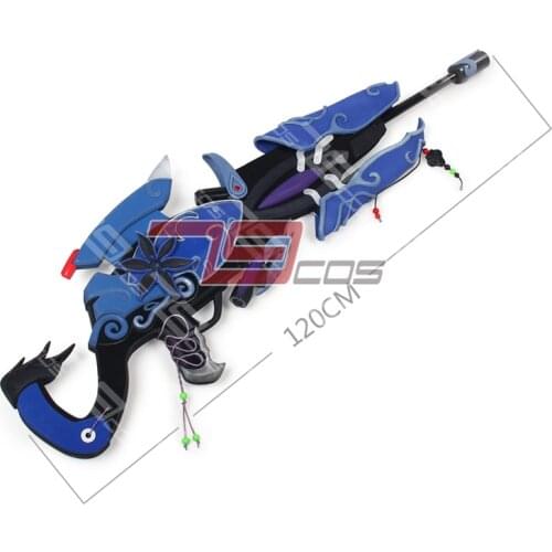 Anime Game OW Widowmaker Gun Cosplay Replica Prop for Hallween Carnival Christmas Fancy Party Event