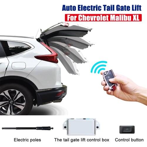 Car Accessories Easy ElectricTail Gate Lift For Chevrolet Malibu XL 2016 Car One Foot Activated Trunk Boot Auto Kick Sensor Rear