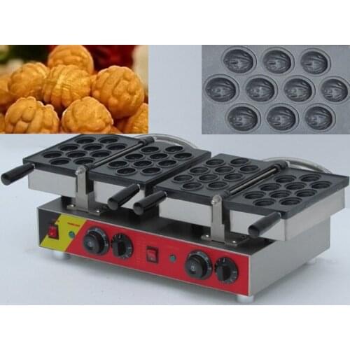 Free Shipping Commercial south korean walnut cake making machine electric waffle maker machine_walnut cake making machine