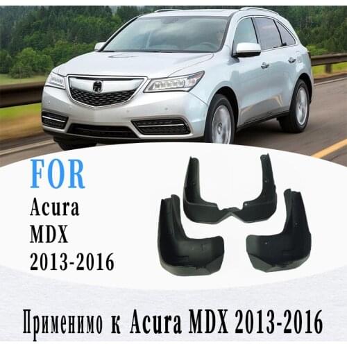 Mud-flaps for Acura MDX 2013-2016 Mudguard splash guard mud flaps car sccessories auto styling 4 pcs 2013-2016