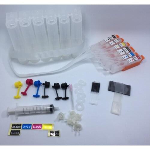 YOTAT 6 color PGI270 CISS ink cartridge PGI-270 CLI-271 PGI-270XL with ARC chip for Canon PIXMA MG7720 TS8020 TS9020 TS6020