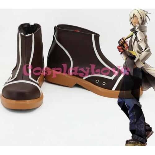 Newest Custom Made Japanese Anime God Eater 2 Soma Schicksal Cosplay Boots Shoes For Christmas Halloween CosplayLove