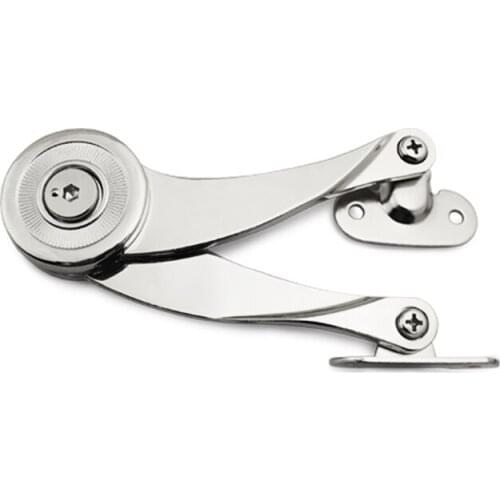 1pcs New Soft up down Stay Hinge Cabinet Door Kitchen Cupboard Hinges Furniture Lift up Strut Lid Flap Stay Support