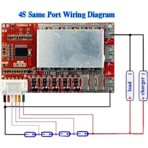 3S 4S 5S 50A BMS Board/ 55A 3.7V Lithium battery protection board/3.2V iron phosphate/LiFePO4 battery BMS board with Balance